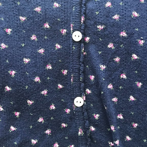 Lucky Brand Floral Print Cotton Henley (NWT) - Picture 8 of 13